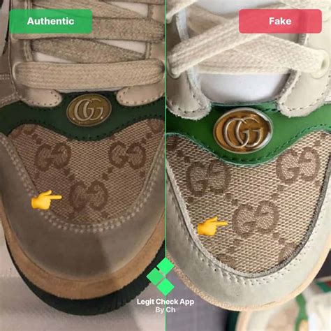 gucci monogram signature espadrille real vs fake|are gucci shoes genuine.